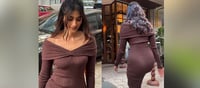 Pooja Hegde G-String Exposed In Tight Dress - Netizens Comment Vulgar